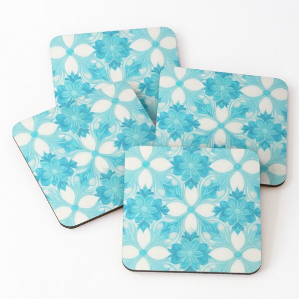 Item preview, Blue and white flower pattern designed and sold by Redwal15.