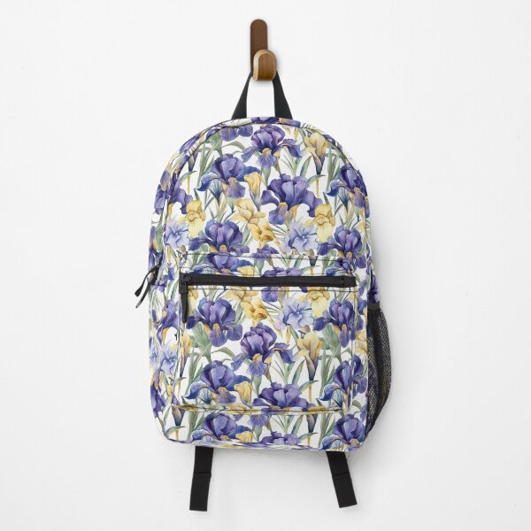 Item preview, Watercolor Soft Pastel Colors Fleur-De-Lis Iris Flowers Pattern designed and sold by PixelPop1.