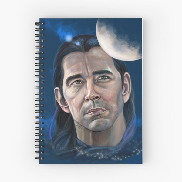 Item preview, Lee Pace Space Moon Painting designed and sold by AK-Hevonen.
