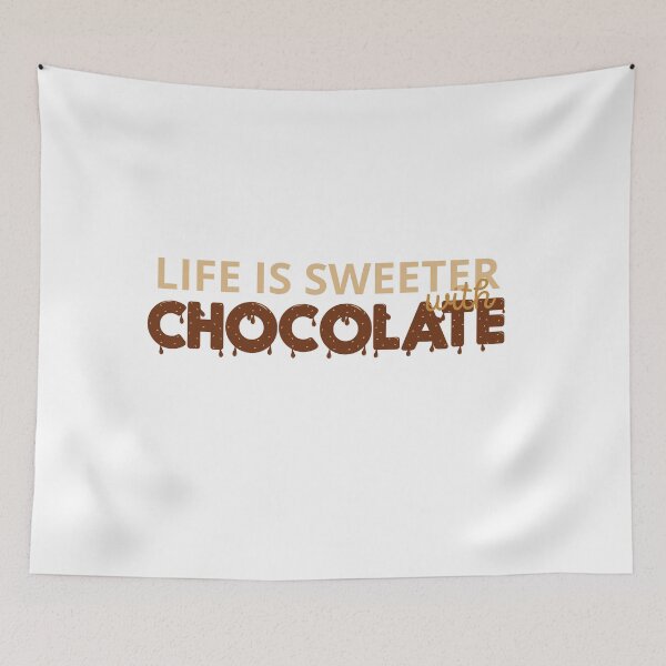 Item preview, Life is sweeter with chocolate  designed and sold by meesara.