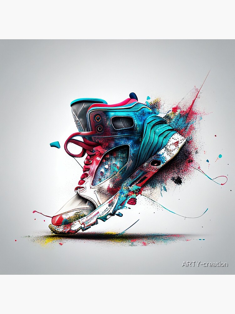 Nike Shoe Patent Print, Sneakers Shoe Art, Nike Sneaker, Sneaker Art P –  KRITINOVA INDIA