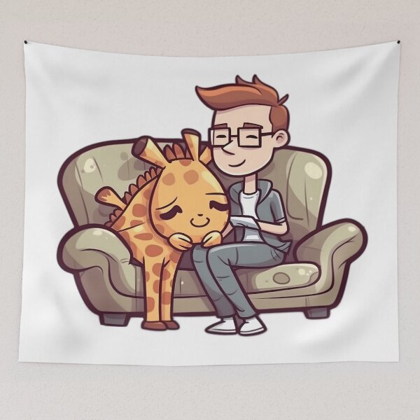 Item preview, ADORABLE MINIATURE GIRAFFE #1 (PNG) designed and sold by Chatna-Chibi.