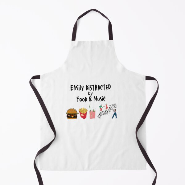 Item preview, Easily distracted by food and music designed and sold by WHDProduction45.