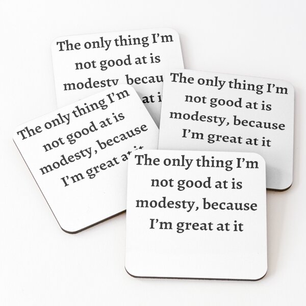 Item preview, Great at Modesty designed and sold by AhoyyHoy.