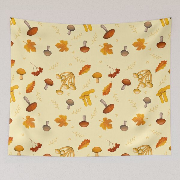 Item preview, Cute mushrooms designed and sold by TalkingWallsGe.