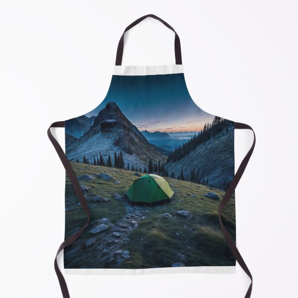 Item preview, A Mountain Shelter Positioned Strategically Along a Hiking Trail, Providing a Place for Hikers to Rest, Enjoy a Meal, and Soak in the Breathtaking Scenery, Ai Generated Art designed and sold by AiGens.