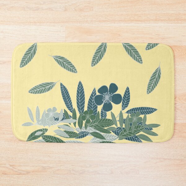 Item preview, Falling Leaves on Tropical Flowers variation designed and sold by SerahO.