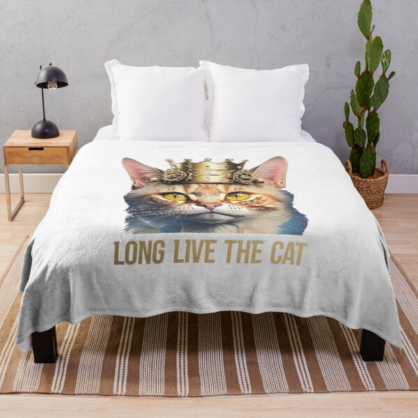 Item preview, Long Live The King Cat designed and sold by Ruksuda.