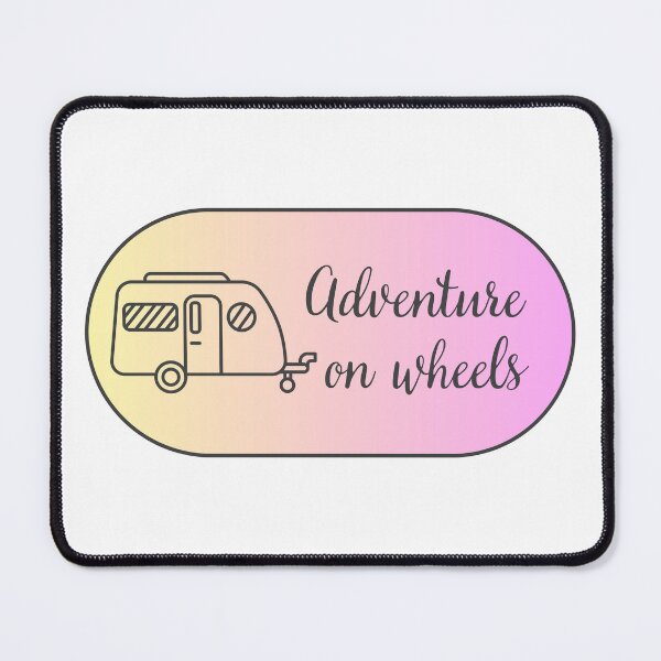 Item preview, Adventure on wheels in English - Adventure on wheels in yellow and pink designed and sold by PausePapote.
