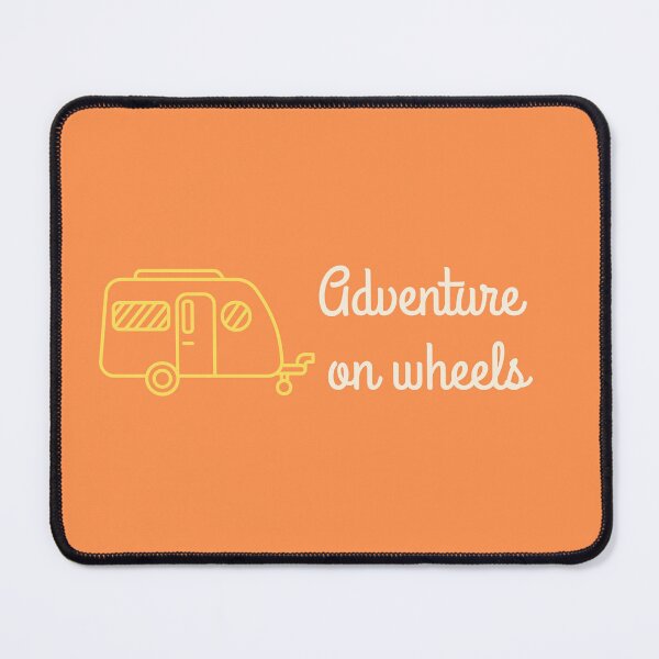 Item preview, Adventure on wheels in English - Adventure on wheels in orange designed and sold by PausePapote.