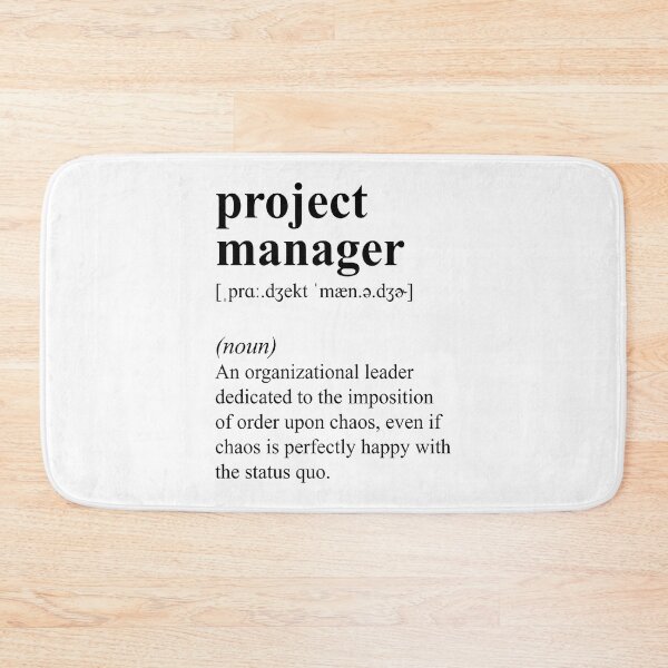 Item preview, Funny Project Manager Definition designed and sold by JustCreativity.