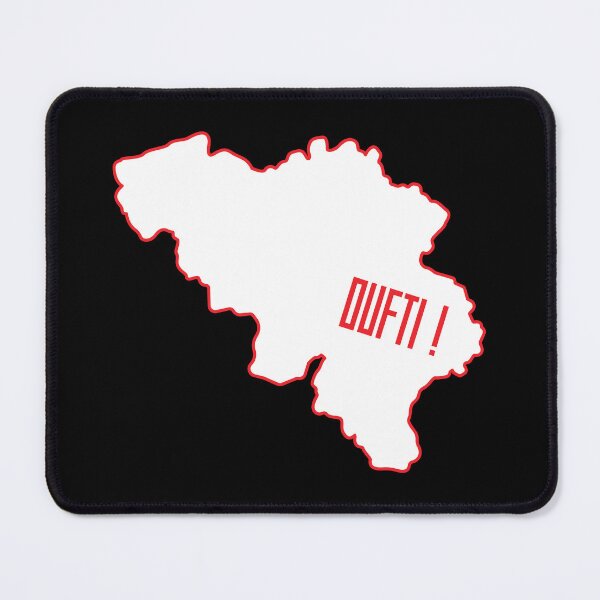 Item preview, Phew! Belgian expression of Liège in red and white designed and sold by PausePapote.