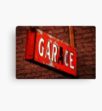 Garage Canvas Print