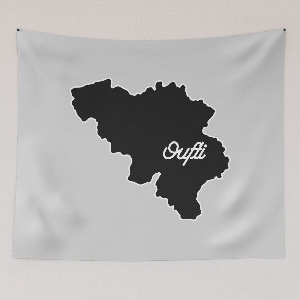 Item preview, Phew! belgian phrase from Liège in black white designed and sold by PausePapote.