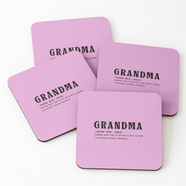 Item preview, Grandma Definition Typography Quote designed and sold by thedazzlingmonk.