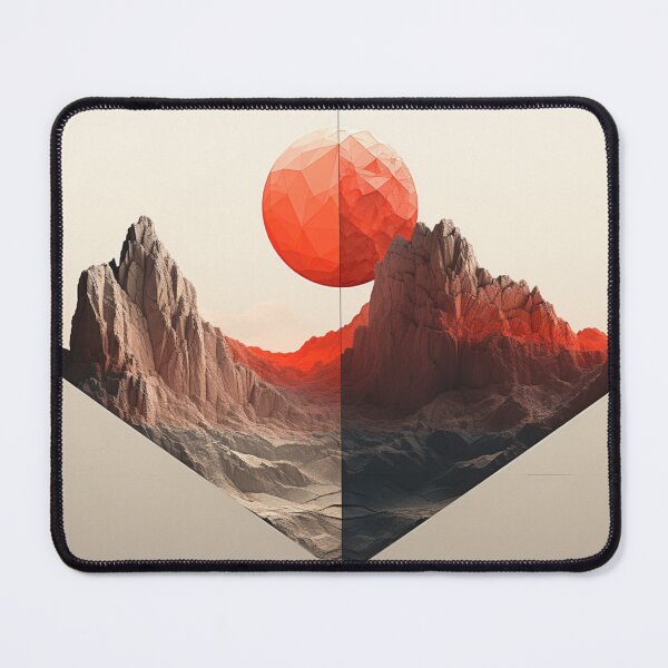 Item preview, Minimalistic mars mountains designed and sold by schamsyy.