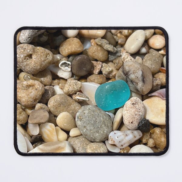 Item preview, Aqua in the sand pebbles designed and sold by Jums-Med.