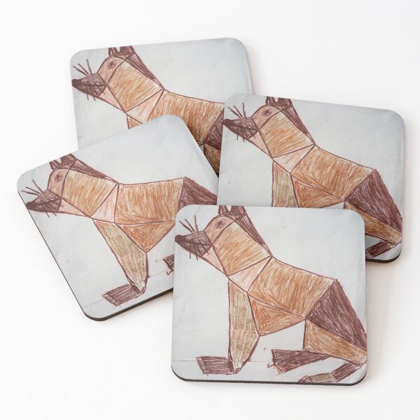 Item preview, Abstract Dog - Colour Pencil designed and sold by AgozieArt.