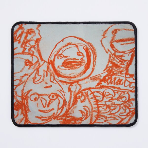 Item preview, Abstract Fish - Oil Pastel designed and sold by AgozieArt.