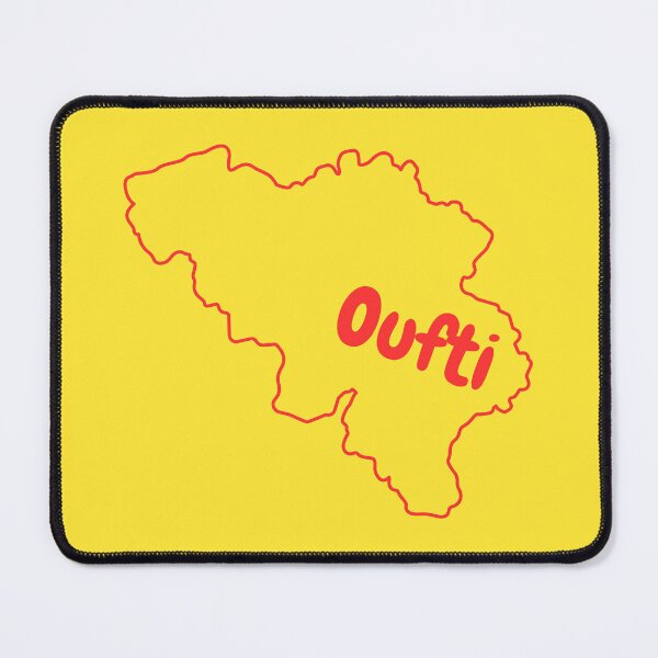 Item preview, Phew! belgian expression of Liège in yellow and red designed and sold by PausePapote.
