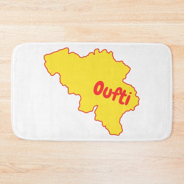 Item preview, Phew! belgian expression of Liège in yellow and red designed and sold by PausePapote.