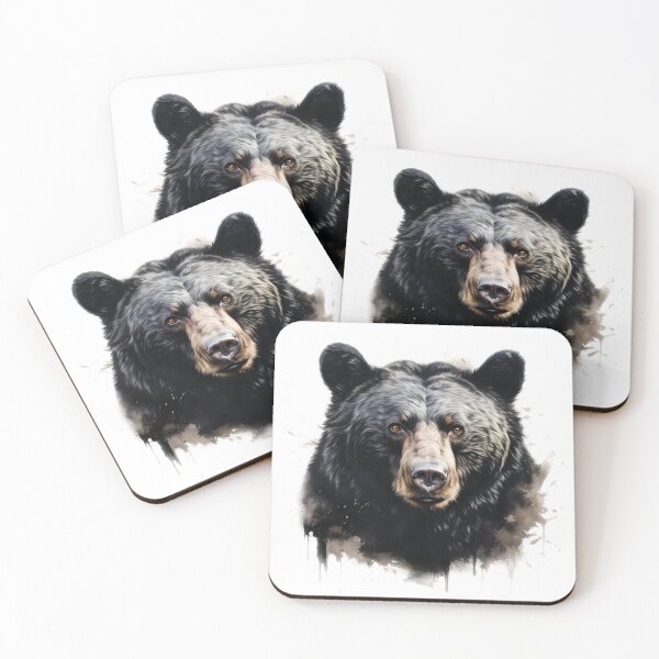Item preview, Black Bear Watercolor Painting designed and sold by PND7777.
