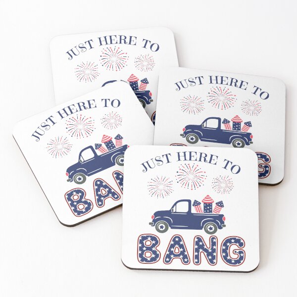 Item preview, Just Here to Bang designed and sold by thehappypal.
