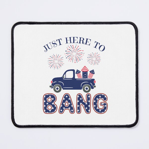 Item preview, Just Here to Bang designed and sold by thehappypal.
