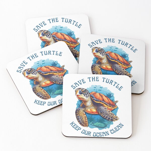 Item preview, Save The Turtle Keep Our Oceans Clean designed and sold by thehappypal.