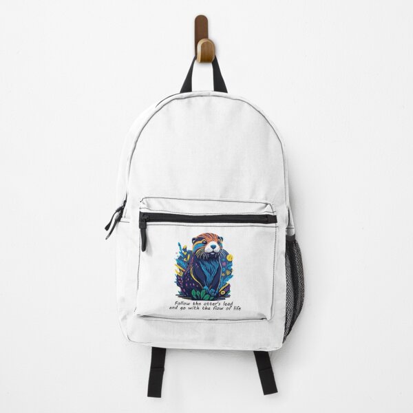 Item preview, Follow the otter's lead and go with the flow of life designed and sold by AmatistaThreads.