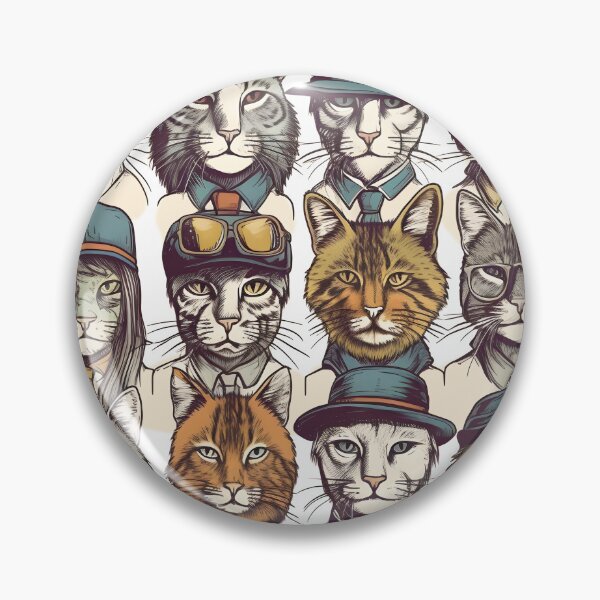 Item preview, Meowster of Hipsterdom designed and sold by FunkyTeesGalore.