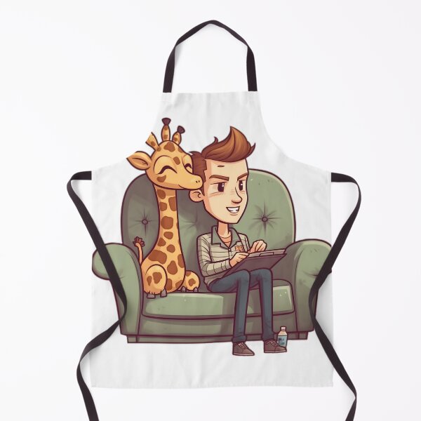 Item preview, ADORABLE MINIATURE GIRAFFE #2 (PNG) designed and sold by Chatna-Chibi.
