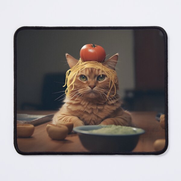Item preview, Orange with pasta and a tomato on his head. designed and sold by McKinneyDigital.