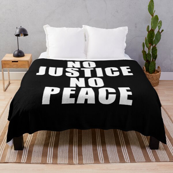 Item preview, NO JUSTICE NO PEACE designed and sold by LoveAndDefiance.