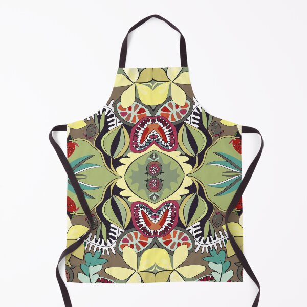 Item preview, Abstract Fantasy Floral - naturals designed and sold by KEROMERO.