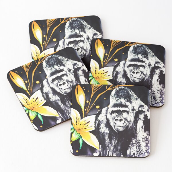 Item preview, Gorilla with lilies  designed and sold by keimira9264801.