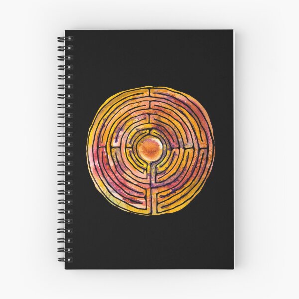 Item preview, Watercolor Labyrinth  designed and sold by heartsake.