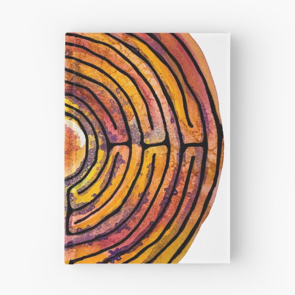 Item preview, Watercolor Labyrinth  designed and sold by heartsake.