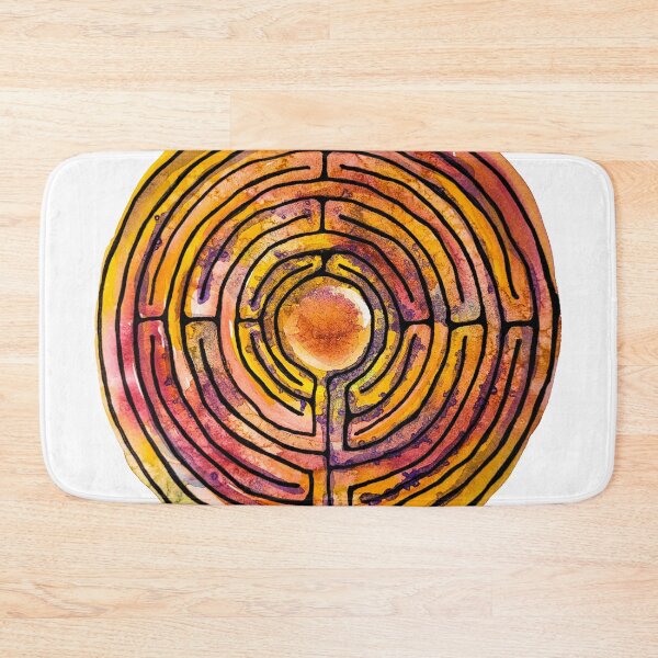 Item preview, Watercolor Labyrinth  designed and sold by heartsake.