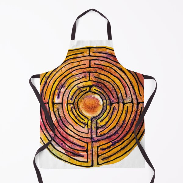 Item preview, Watercolor Labyrinth designed and sold by heartsake.