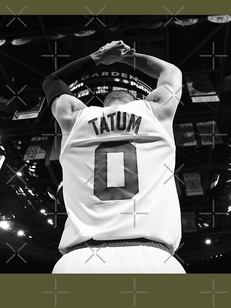 Jayson Tatum black and white  Kids T-Shirt for Sale by BerryDale1