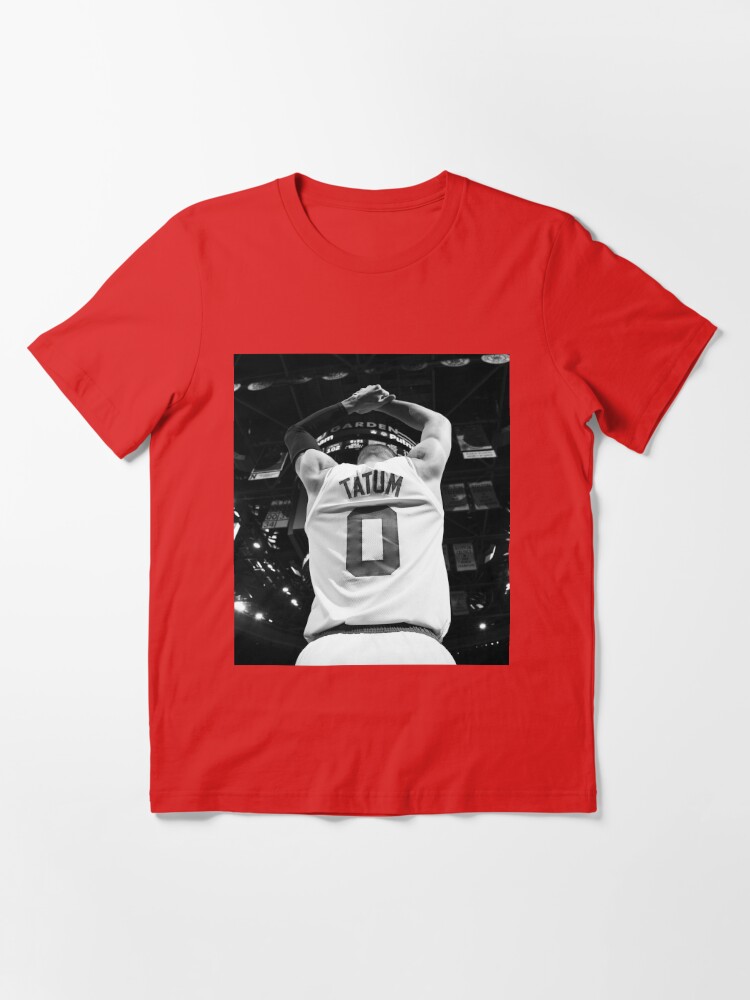 Jayson Tatum - Black / White Essential T-Shirt by AYA-Design