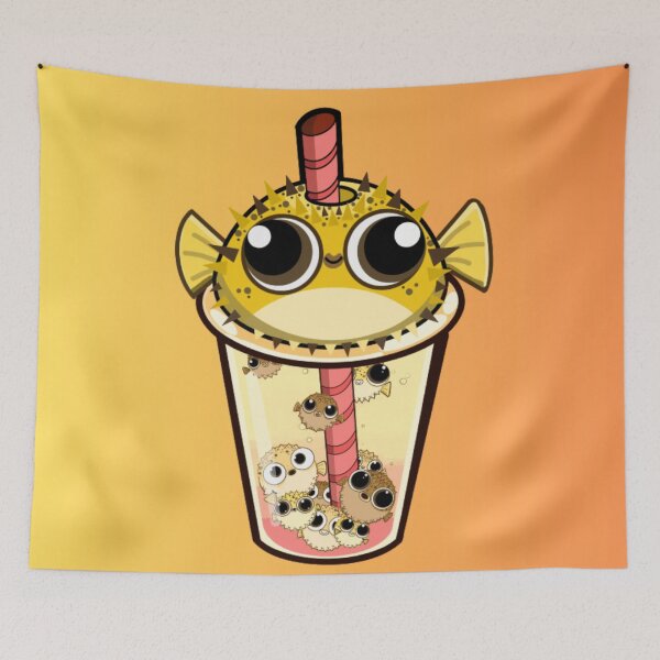 Item preview, Blowba Tea (Orange Gradient) designed and sold by octopuscafe.