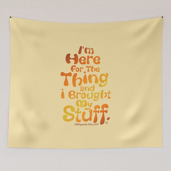 Item preview, The Stuff for the Thing- Orange designed and sold by Jay Kenton Manning.