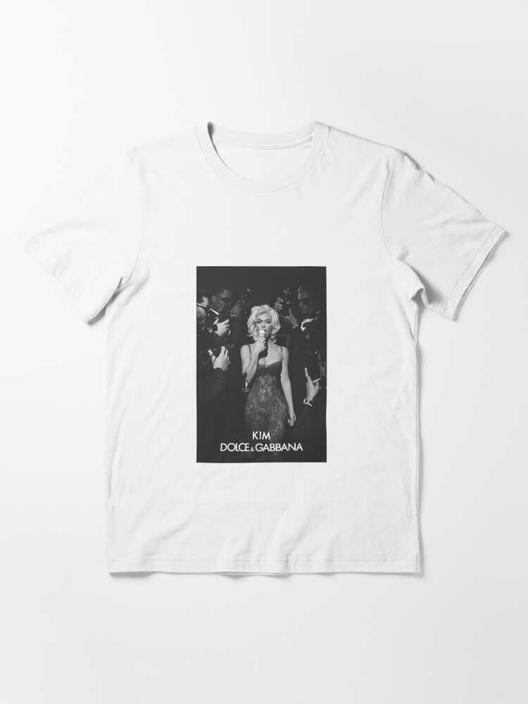 DOLCE & GABBANA Kim Kardashian コラボグラフィックTシャツ Dolce&Gabbana Girl's Kim Kardashian Graphic T-Shirt, Size 8