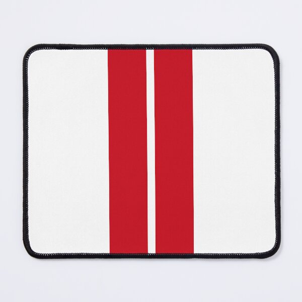 Item preview, Racing Stripes (Red on white) designed and sold by STUDIO-72.