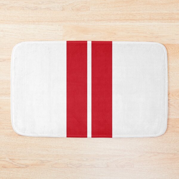 Item preview, Racing Stripes (Red on white) designed and sold by STUDIO-72.