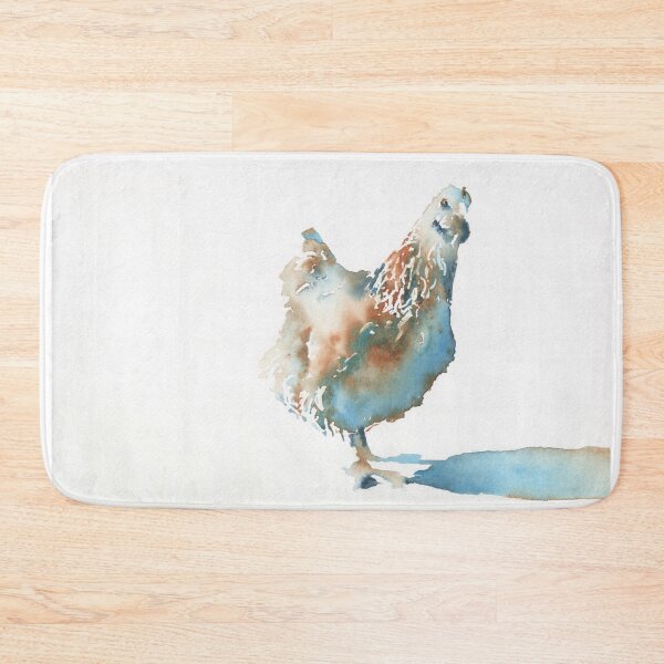 Item preview, Colorful rooster watercolor painting kids room decor animal designed and sold by rfoxphoto.