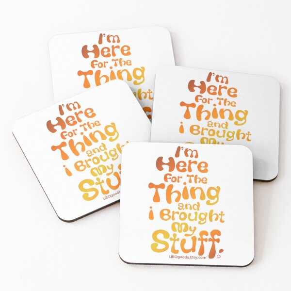 Item preview, The Stuff for the Thing- Orange designed and sold by Jay Kenton Manning.