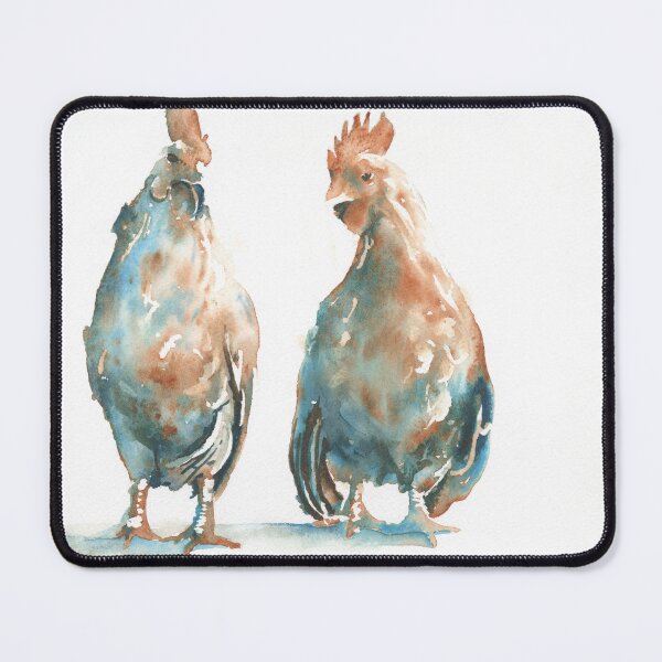 Item preview, Colorful rooster watercolor painting kids room decor animal  designed and sold by rfoxphoto.